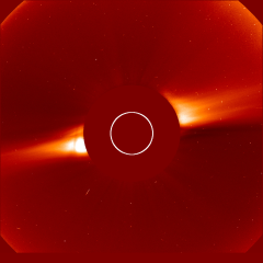 Image of solar wind