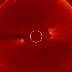 Image of solar wind