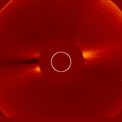 Image of solar wind