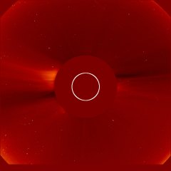 Image of solar wind