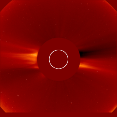 Image of solar wind