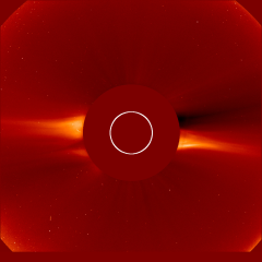 Image of solar wind