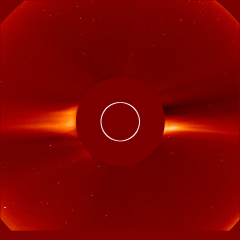 Image of solar wind