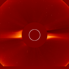 Image of solar wind