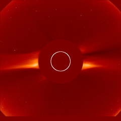 Image of solar wind