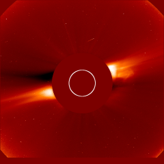 Image of solar wind