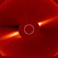 Image of solar wind