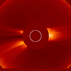 Image of solar wind