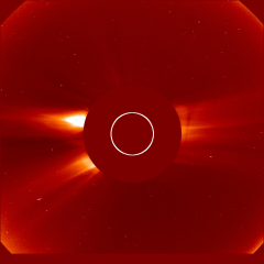 Image of solar wind