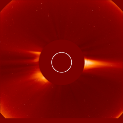 Image of solar wind