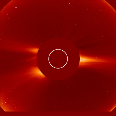 Image of solar wind