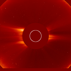 Image of solar wind