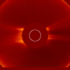 Image of solar wind