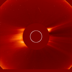 Image of solar wind