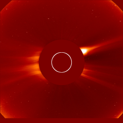 Image of solar wind