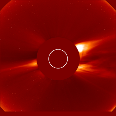 Image of solar wind