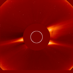 Image of solar wind