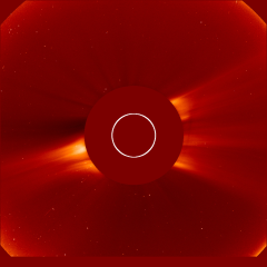 Image of solar wind