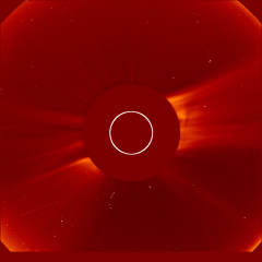 Image of solar wind