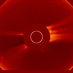 Image of solar wind