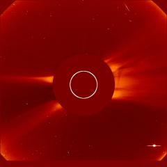 Image of solar wind