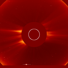 Image of solar wind