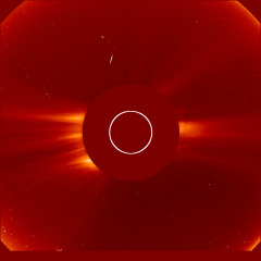 Image of solar wind