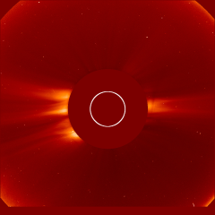 Image of solar wind