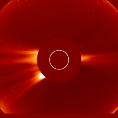 Image of solar wind