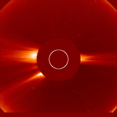 Image of solar wind