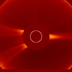 Image of solar wind