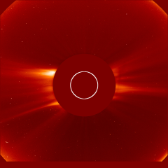 Image of solar wind