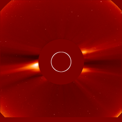 Image of solar wind