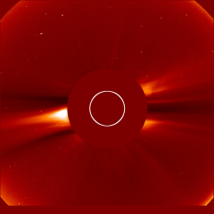 Image of solar wind