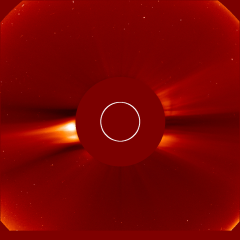 Image of solar wind