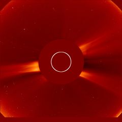 Image of solar wind