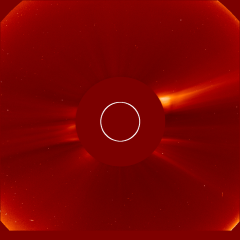 Image of solar wind