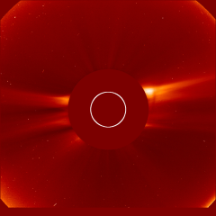 Image of solar wind