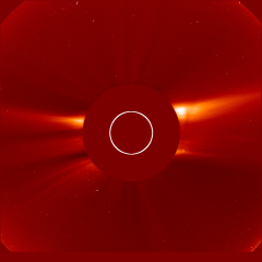 Image of solar wind