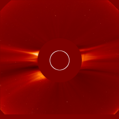 Image of solar wind