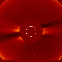 Image of solar wind