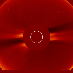 Image of solar wind