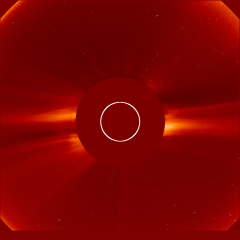 Image of solar wind