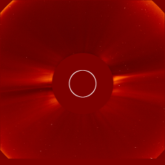 Image of solar wind