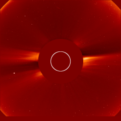 Image of solar wind