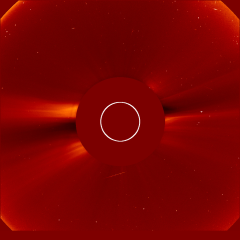 Image of solar wind