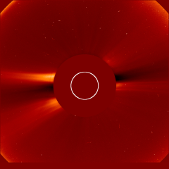 Image of solar wind