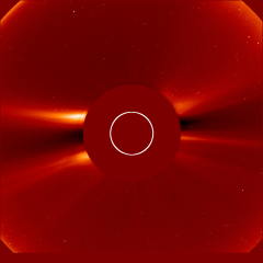 Image of solar wind