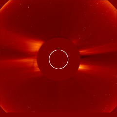 Image of solar wind