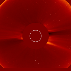 Image of solar wind